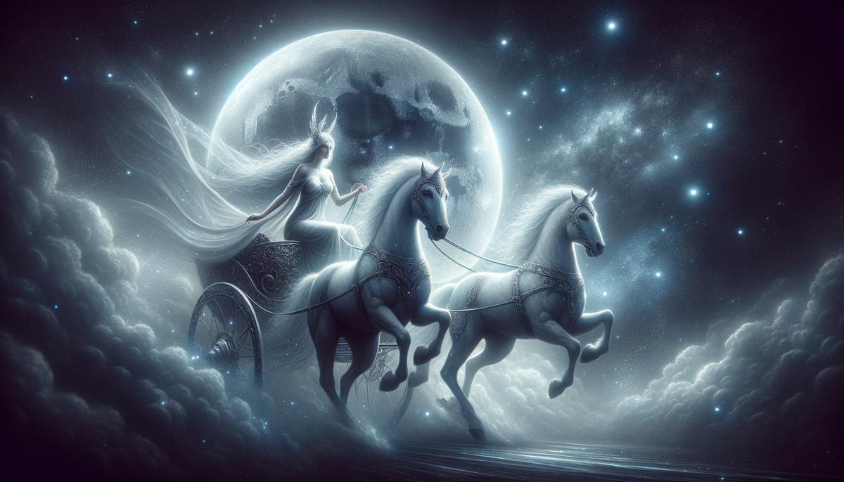Selene (titan goddess) – the goddess and personification of the Moon!