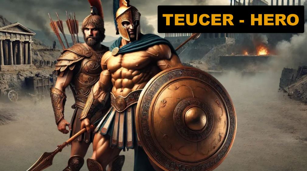 Teucer (Achaean hero) – the famous hero of the Trojan War!