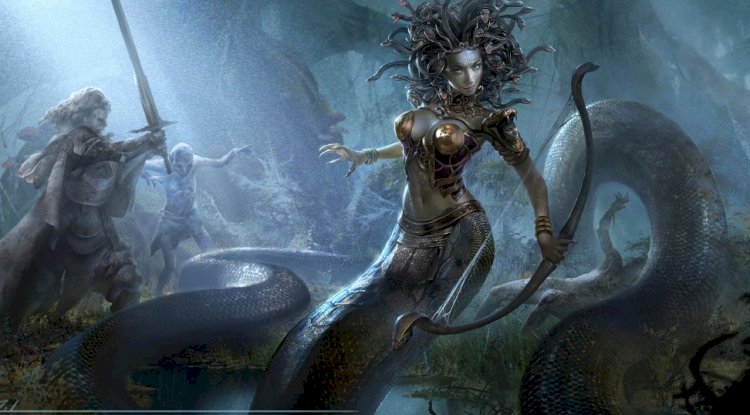 MEDUSA & GORGONS (Medousa & Gorgones) - Snake-Haired Monsters of