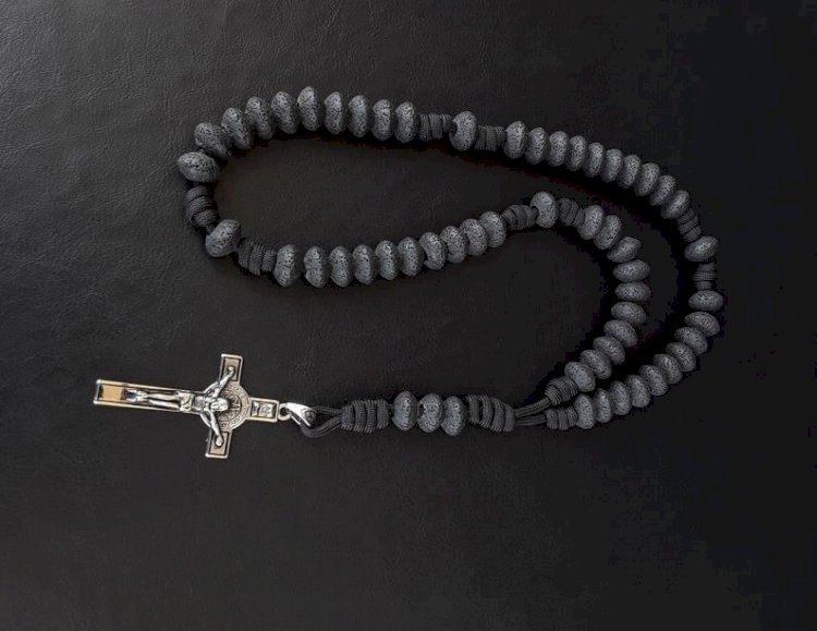 Through Darkness Military 550 Paracord 5 Decade Rosary