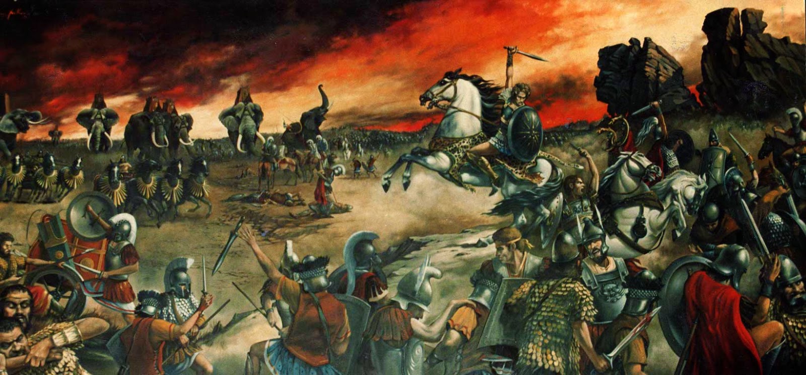 В какой битве персидское войско было