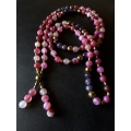 Buddha\'s Purple Touch, 108 Pure Prayer Beads Necklace