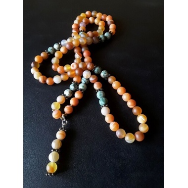 Buddha's Divination - 108 Mala Beads Prayer Necklace