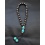 The silver 27 prayer beads Tassel bracelet