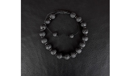 Erebus - Pitch Black Energy Infused Charm Bracelet