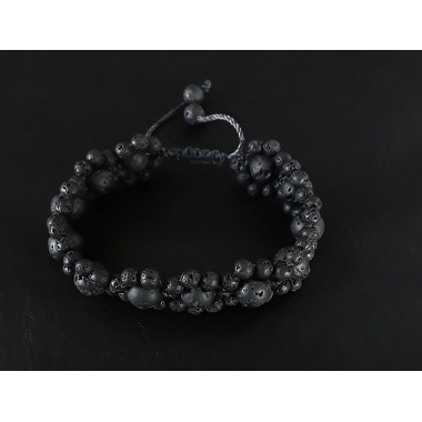 Hades Dark Flower - Energy Infused Choker and Bracelet Jewelry Set