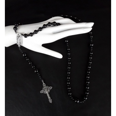 The Dark 5 Decade Catholic Rosary of Our Lady of Guadalupe