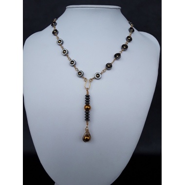 The Jupiter Golden Pendant Necklace