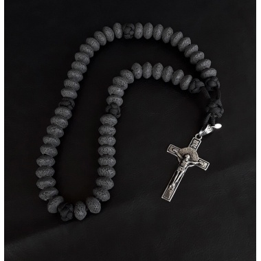Through Darkness (V2) Military 550 Paracord Orthodox Rosary 