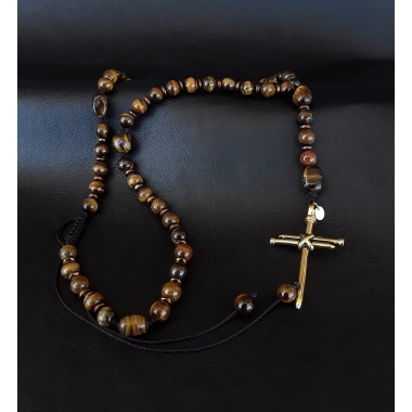 The Christ Nail 5 Decade Catholic Rosary 