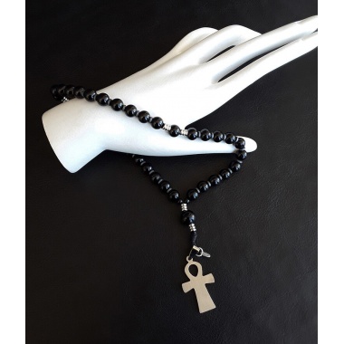 The black Orthodox (v. 33) elite Rosary 