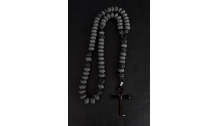 Through Darkness Military 550 Paracord Rosary (Ankh ver)