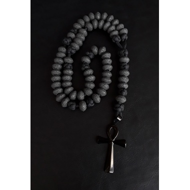 Through Darkness Military 550 Paracord Rosary (Ankh ver)