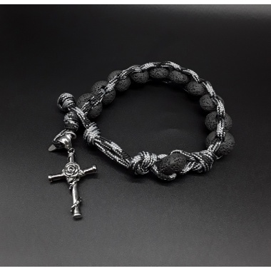 Rosicrucian Military 550 Paracord Wrist Rosary
