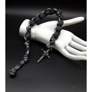 Rosicrucian Military 550 Paracord Wrist Rosary