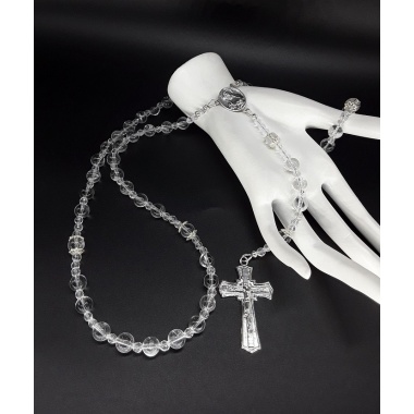 The Crystal 5 Decade Catholic Rosary