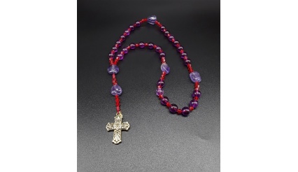 The Purple Sunrise Anglican Rosary 
