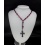 The Purple Anglican Rosary Necklace