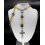 The Sun Rosary of Helios 5 Decade Catholic Rosary Necklace