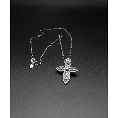 The Silver Cross Necklace	