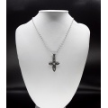 The Silver Cross Necklace	(Ver. 2)
