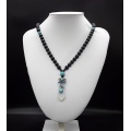 The Opalite Volcanic Black Onyx Necklace