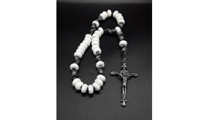 White Dove Military 550 Anglican Paracord Rosary
