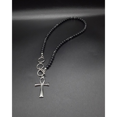 The Ankh Cross Chain Rosary