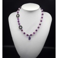 The Amethyst Charm Necklace