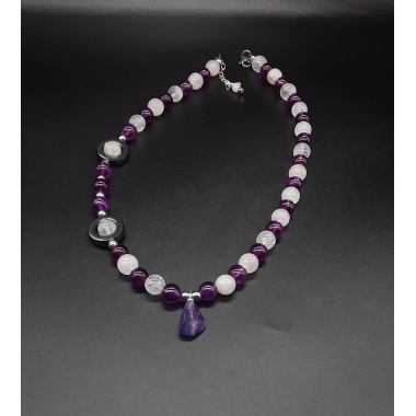 The Amethyst Charm Necklace