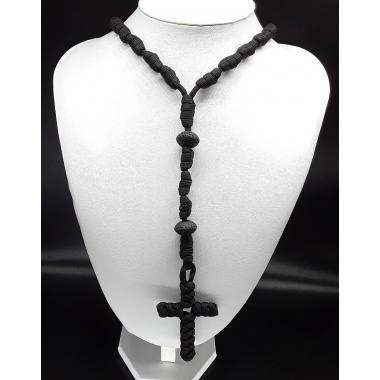 The Crucifix Lava Knotted 5 Decade Rosary