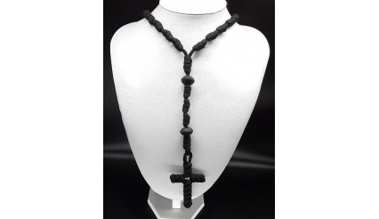 The Crucifix Lava Knotted 5 Decade Rosary