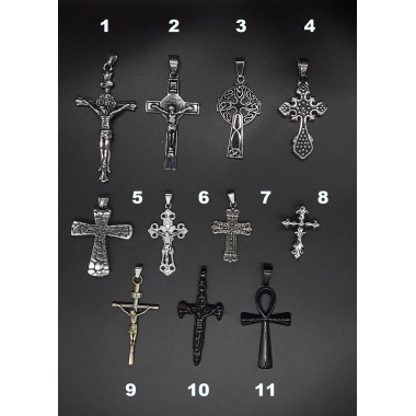 The Ankh Lava Knotted 5 Decade Rosary