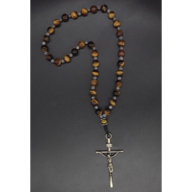 The Tigers Eye Orthodox Rosary