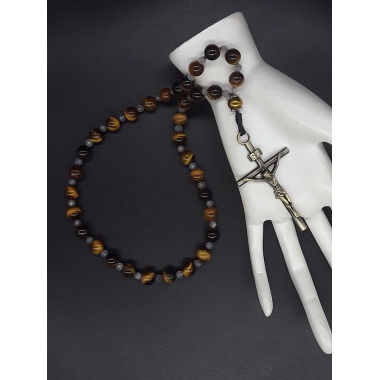 The Tigers Eye Orthodox Rosary