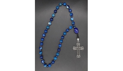 The Lapis Lazuli Orthodox Rosary