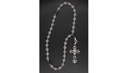 The Rose Quartz Orthodox Rosary