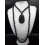 The Dark Guardian 108 Mala Tassel Necklace