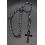 The Crucifix Lava Knotted Anglican Rosary