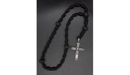 The Crucifix Skull Knotted Anglican Rosary