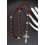 The Crucifix Jasper Knotted Anglican Rosary