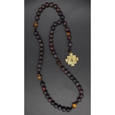 The Bloodstone St Benedict Catholic Rosary 