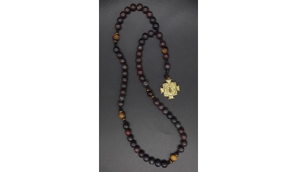 The Bloodstone St Benedict Catholic Rosary 