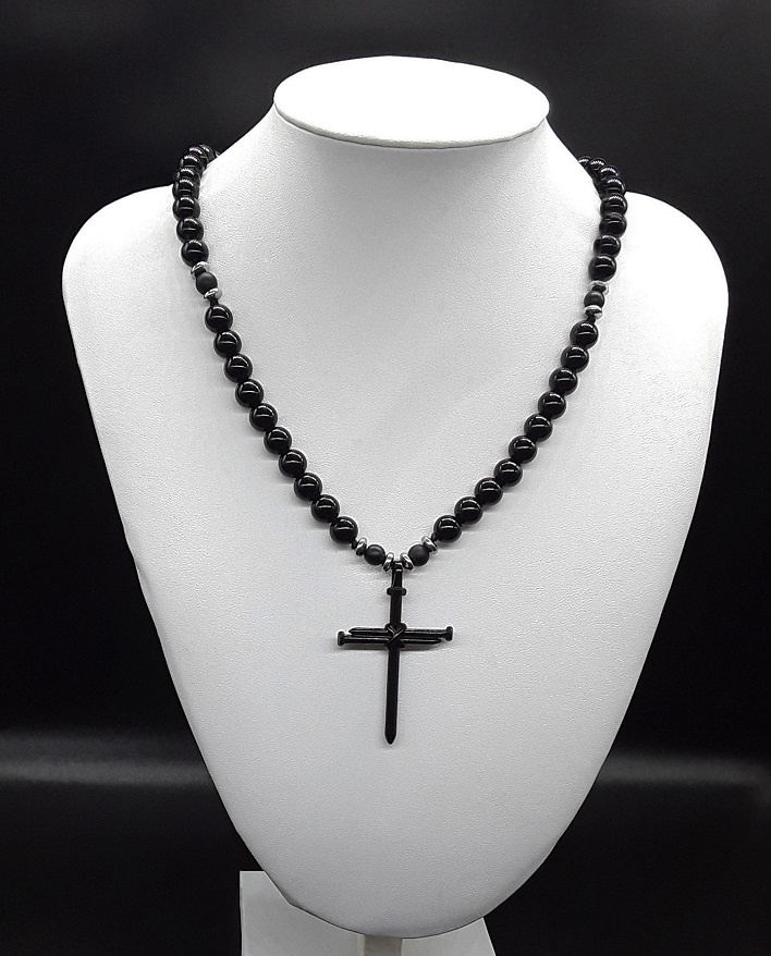 The Black Nails 5 Decade Catholic Rosary (V2)